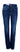 #111 River Curve Stretch Fashion White Trim Jean